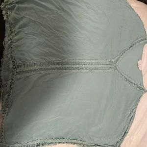 Teal Oversized Shirt